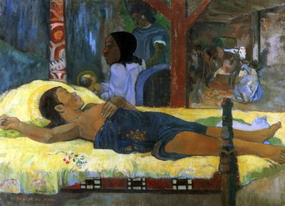 El Nacimiento de Cristo, 1896 de Paul Gauguin